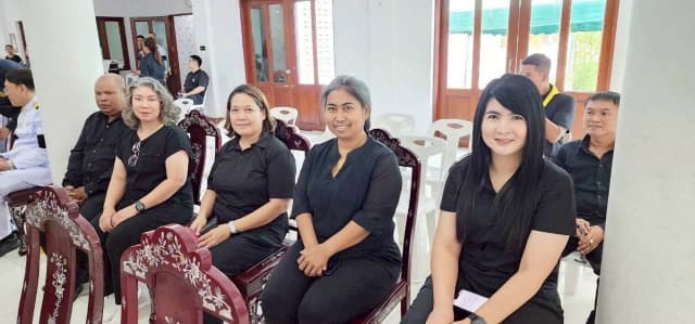ร่วมพิธีบำเพ็ญกุศลปัณรสมวาร (15 วัน) เพื่ออุทิศถวายเป็นพระราชกุศล แด่สมเด็จพระเจ้าลูกเธอ เจ้าฟ้าพัชรกิติยาภา นเรนทิราเทพยวดี กรมหลวงราชสาริณีสิริพัชร มหาวัชรราชธิดา ภาพที่ 13