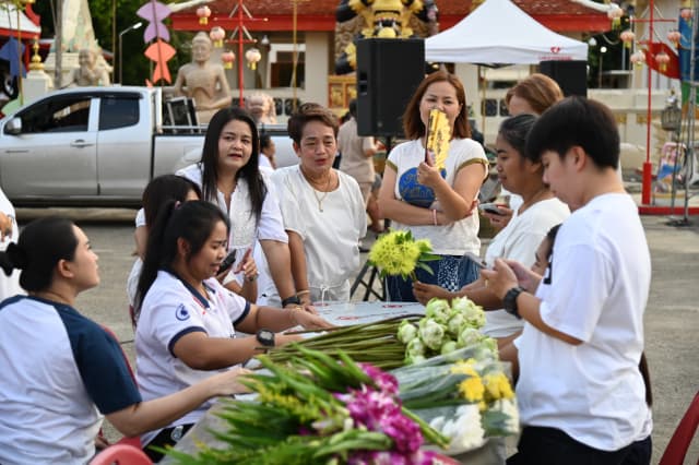 โครงการสืบสานประเพณีแห่เทียน และสวดมนต์ปฏิบัติธรรม เนื่องในวันเข้าพรรษาและวันอาสาฬหบูชา ประจำปี 2568 ภาพที่ 41