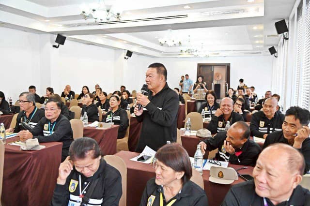 โครงการฝึกอบรมและทบทวนอาสาสมัครป้องกันภัยฝ่ายพลเรือน(อปพร)ประจำปี 2568 ภาพที่ 12
