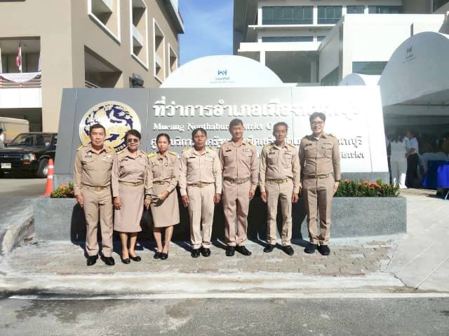 เข้าร่วมพิธีบวงสรวง-เบิกเนตร อัญเชิญองค์ครุฑประดิษฐาน ณ ที่ว่าการอำเภอเมืองนนทบุรีหลังใหม่ ภาพที่ 7