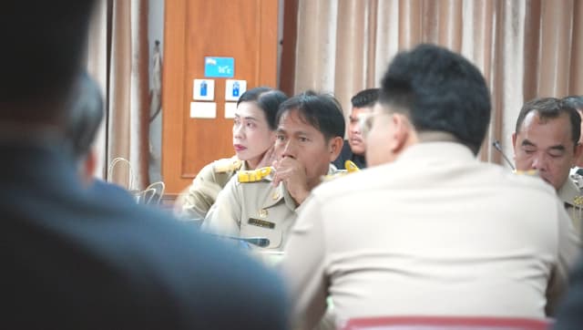 ประชุมผู้บริหารองค์กรปกครองส่วนท้องถิ่น ณ ศาลากลางจังหวัดนนทบุรี ครั้งที่ 3/2569 ภาพที่ 9