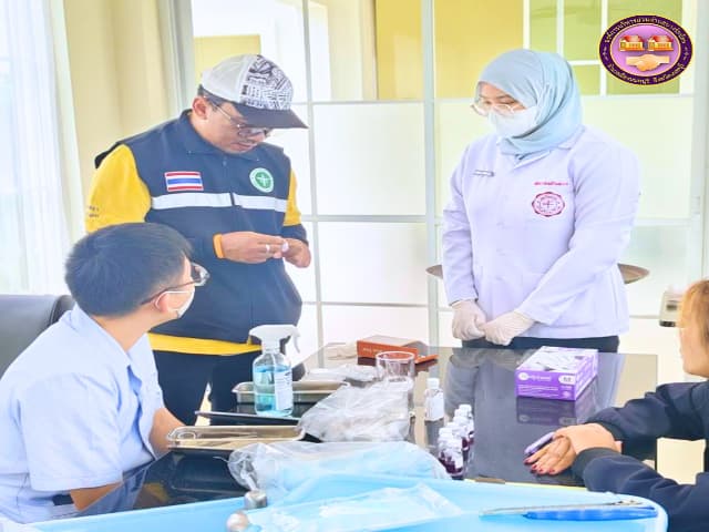 ลงพื้นที่ตรวจสถานประกอบการในตำบล ตามโครงการร้านค้าปลอดภัยไร้สารปนเปื้อน ประจำปี2568 ภาพที่ 4