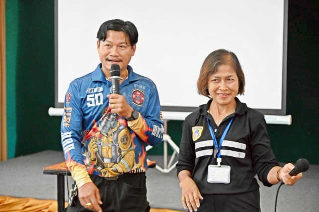 โครงการฝึกอบรมและทบทวนอาสาสมัครป้องกันภัยฝ่ายพลเรือน(อปพร)ประจำปี 2568 ภาพที่ 57