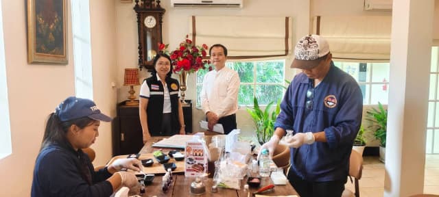 ลงพื้นที่ร่วมกับ รพสต.ในพื้นที่ ดำเนิน "โครงการร้านค้าปลอดภัย ไร้สารปนเปื้อน ภาพที่ 5