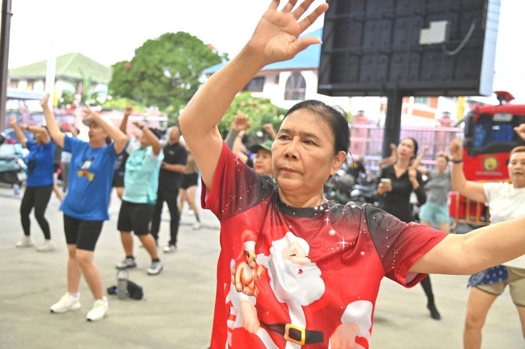 โครงการส่งเสริมสุขภาพประชาชนด้วยการออกกำลังกายเต้นแอโรบิก ประจำปี 2569 ภาพที่ 22