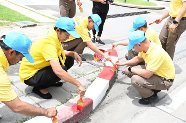 โครงการอำนวยความสะดวกและความปลอดภัย ให้กับหน่วยงานราชการ หน่วยงานเอกชน และประชาชนมีจิตสาธารณะ ภาพที่ 7