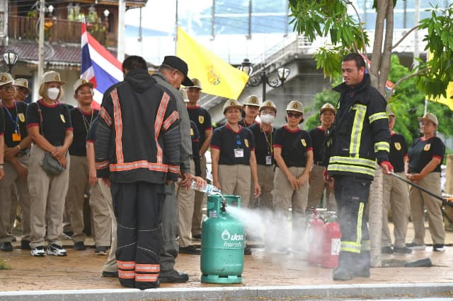 โครงการฝึกซ้อมแผนด้านการป้องกันและบรรเทาสาธารณภัยประจำปี 2569 ภาพที่ 22
