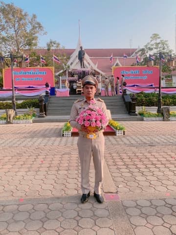 พิธีวางพานพุ่มและถวายราชสดุดี เนื่องในวันท้องถิ่นไทย ภาพที่ 2