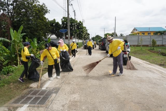 โครงการรณรงค์ส่งเสริมเพื่อรักษาสภาพแวดล้อมภายในตำบล บริเวณ ซอยไสวพล ภาพที่ 7