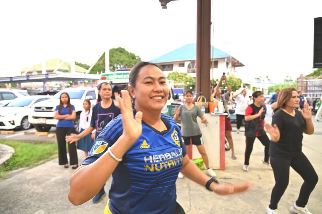 โครงการส่งเสริมสุขภาพประชาชนด้วยการออกกำลังกายเต้นแอโรบิก ประจำปี 2569 ภาพที่ 16