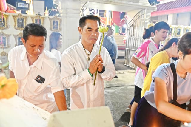 โครงการสืบสานประเพณีแห่เทียน และสวดมนต์ปฏิบัติธรรม เนื่องในวันเข้าพรรษาและวันอาสาฬหบูชา ประจำปี 2568 ภาพที่ 20