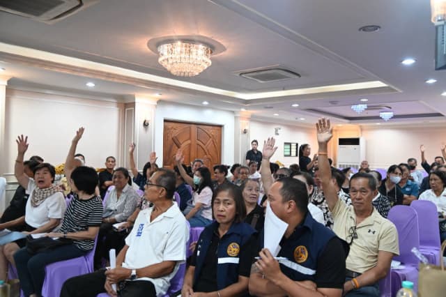 การประชุมประชาคมท้องถิ่น (ระดับชุมชน) เพื่อการจัดทำแผนพัฒนาท้องถิ่น ของเทศบาลเมืองบางรักน้อย ครั้งที่ 2/2569 หมู่ที่ 3 ภาพที่ 22