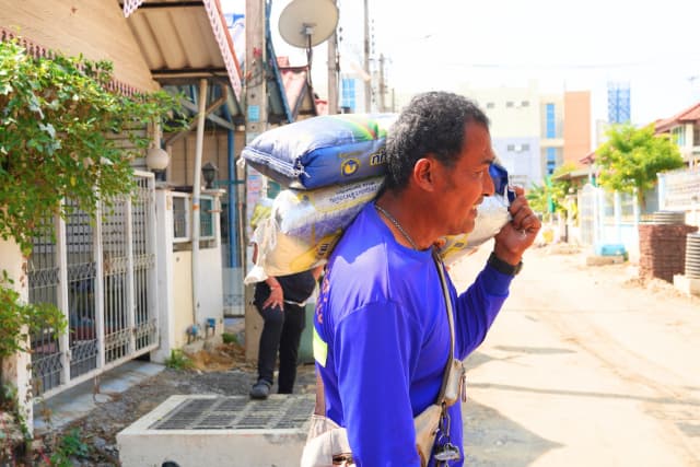 📢 ลงพื้นที่มอบวัสดุอุปกรณ์ที่จำเป็นสำหรับผู้ที่มีภาวะพึ่งพิงในตำบล📢 ภาพที่ 20