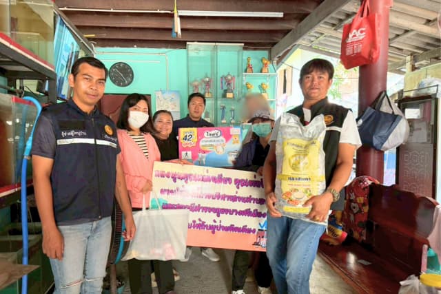📢 ลงพื้นที่มอบวัสดุอุปกรณ์ที่จำเป็นสำหรับผู้ที่มีภาวะพึ่งพิงในตำบล📢 ภาพที่ 10