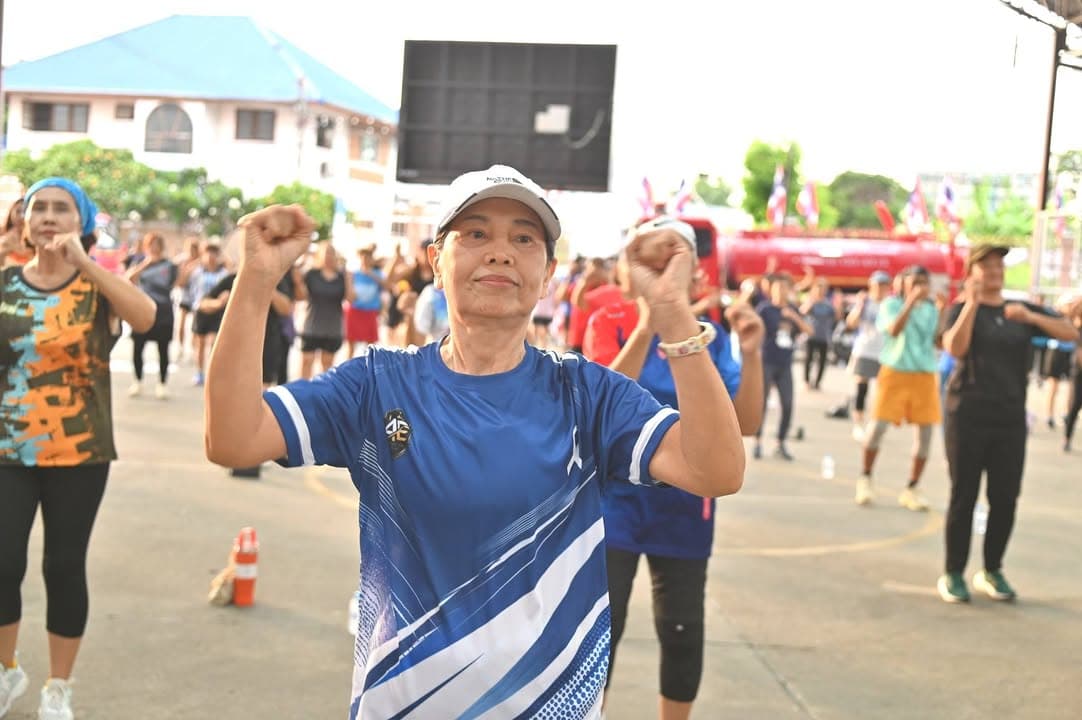 โครงการส่งเสริมสุขภาพประชาชนด้วยการออกกำลังกายเต้นแอโรบิก ประจำปี 2569 ภาพที่ 19