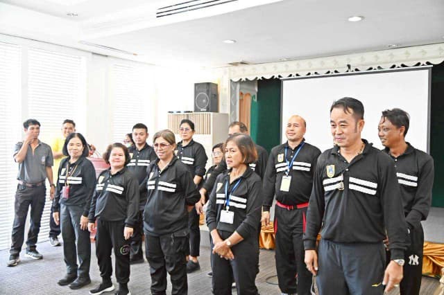 โครงการฝึกอบรมและทบทวนอาสาสมัครป้องกันภัยฝ่ายพลเรือน(อปพร)ประจำปี 2568 ภาพที่ 10