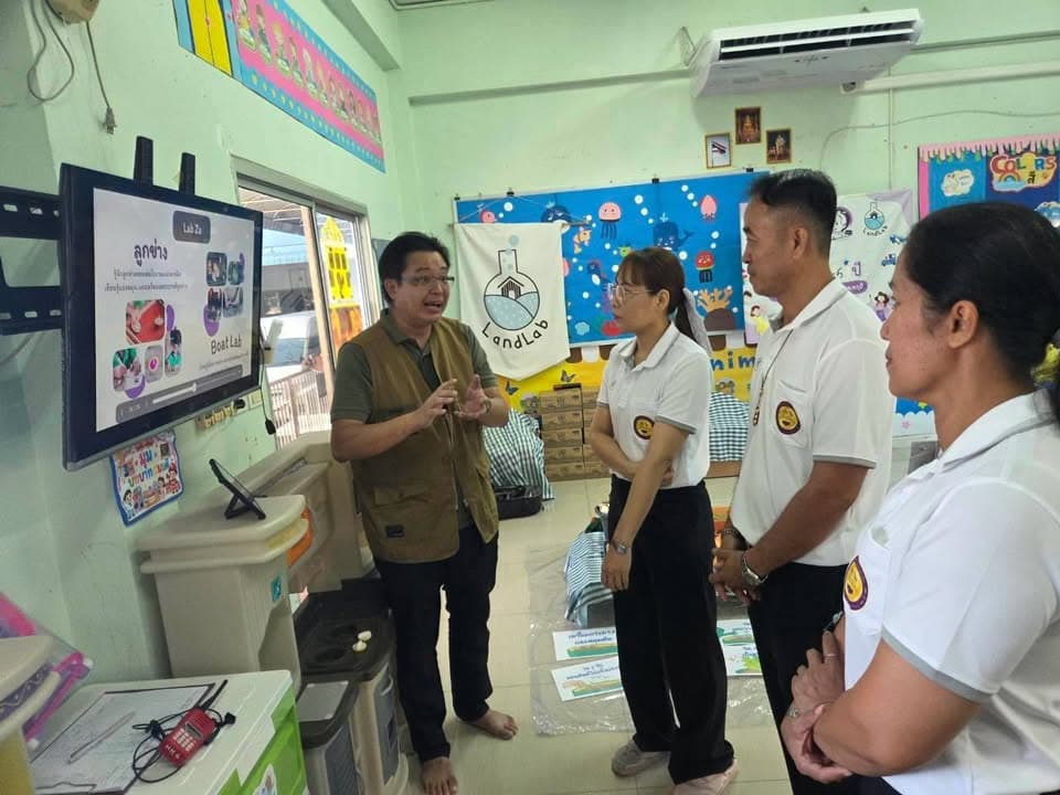 กองทุนพัฒนาเด็กชนบทในพระราชูปถัมภ์ฯ จังหวัดนนทบุรี ลงพื้นที่ตรวจเยี่ยมเด็กเล็ก ณ ศูนย์พัฒนาเด็กเล็กวัดบางรักน้อย ภาพที่ 22