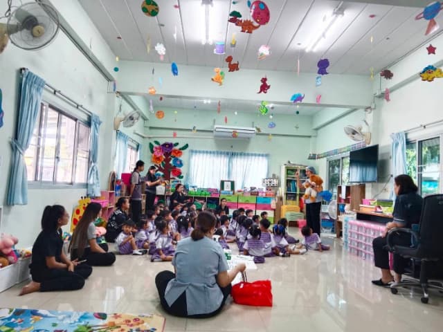 โครงการอบรมเพื่อส่งเสริมคุณภาพเด็กก่อนวัยเรียน ประจำปี 2569 ศูนย์พัฒนาเด็กเล็กโรงเรียนป่าไม้อุทิศ 9 ภาพที่ 6