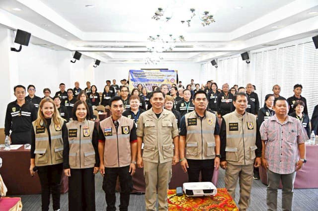 โครงการฝึกอบรมและทบทวนอาสาสมัครป้องกันภัยฝ่ายพลเรือน(อปพร)ประจำปี 2568 ภาพที่ 34