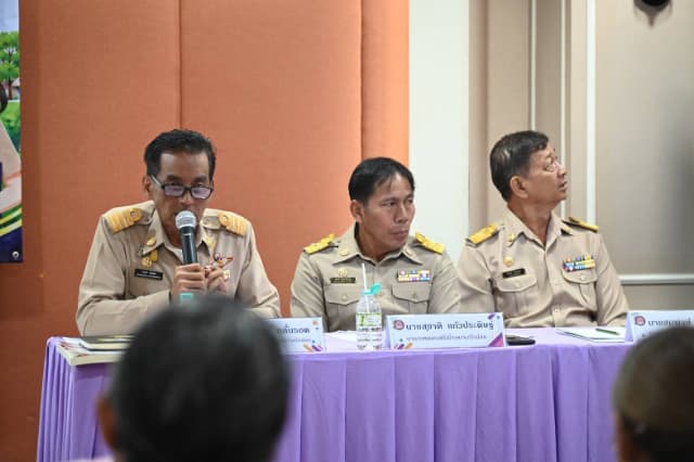 การประชุมประชาคมท้องถิ่น (ระดับชุมชน) เพื่อการจัดทำแผนพัฒนาท้องถิ่น ของเทศบาลเมืองบางรักน้อย ครั้งที่ 1/2569 หมู่ที่ 1,2,6 ภาพที่ 7