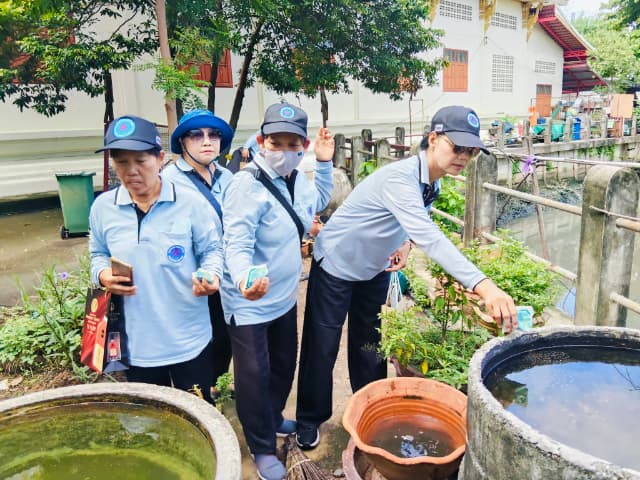 โครงการ"รณรงค์ป้องกันโรคไข้เลือดออก" ณ โรงพยาบาลส่งเสริมสุขภาพตำบลบางรักน้อย หมู่ 3 ภาพที่ 32