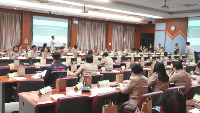 ประชุมผู้บริหารองค์กรปกครองส่วนท้องถิ่น ณ ศาลากลางจังหวัดนนทบุรี ครั้งที่ 3/2569 ภาพที่ 3