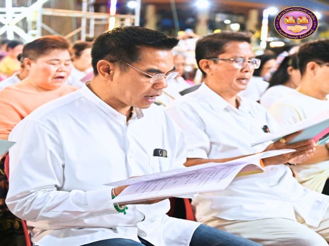 โครงการสืบสานประเพณีแห่เทียน และสวดมนต์ปฏิบัติธรรม เนื่องในวันเข้าพรรษาและวันอาสาฬหบูชา ประจำปี 2568 ภาพที่ 26