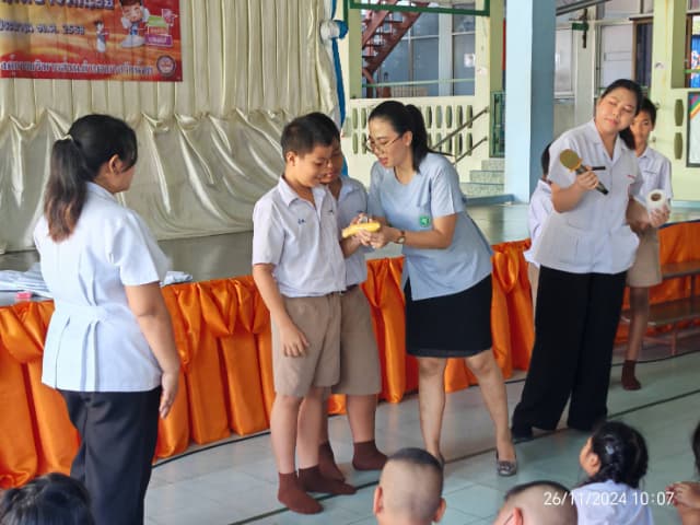 โครงการรณรงค์ต่อต้านโรคเอดส์ ประจำปี 2568 โรงเรียนป่าไม้อุทิศ ๙ ภาพที่ 3