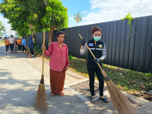 โครงการรณรงค์ส่งเสริมเพื่อรักษาสภาพแวดล้อมภายในตำบลและปรับปรุงภูมิทัศน์ บริเวณ ซอย 8 บางรักน้อย ภาพที่ 18