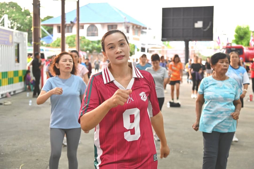 โครงการส่งเสริมสุขภาพประชาชนด้วยการออกกำลังกายเต้นแอโรบิก ประจำปี 2569 ภาพที่ 17