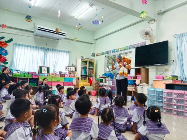โครงการอบรมเพื่อส่งเสริมคุณภาพเด็กก่อนวัยเรียน ประจำปี 2569 ศูนย์พัฒนาเด็กเล็กโรงเรียนป่าไม้อุทิศ 9 ภาพที่ 3