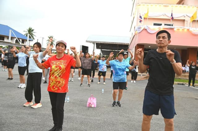 โครงการส่งเสริมสุขภาพประชาชนด้วยการออกกำลังกายเต้นแอโรบิค ประจำปีงบประมาณ พ.ศ. 2569 ครั้งที่ 2 ภาพที่ 16