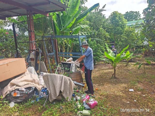 กิจกรรมรณรงค์ควบคุมและป้องกันโรคไข้เลือดออกในพื้นที่ตำบลบางรักน้อย ภาพที่ 15
