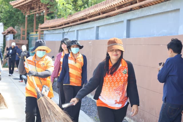 โครงการรณรงค์ส่งเสริมเพื่อรักษาสภาพแวดล้อมภายในตำบล ภาพที่ 25