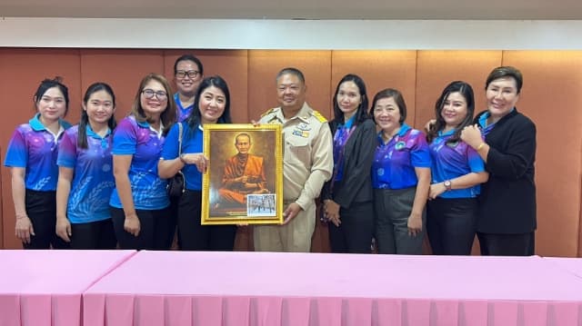 คณะผู้บริหาร สมาชิกสภฯ หัวหน้าส่วนราชการ ได้ร่วมต้อนรับข้าราชการโอนย้าย ภาพที่ 8