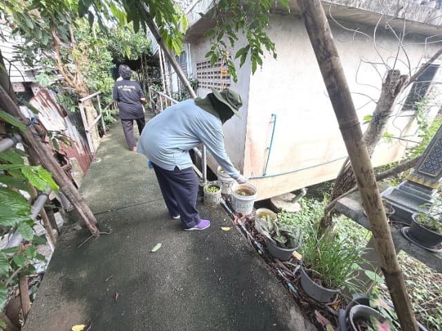 โครงการ"รณรงค์ป้องกันโรคไข้เลือดออก" ณ โรงพยาบาลส่งเสริมสุขภาพตำบลบางรักน้อย หมู่ 6 ภาพที่ 33