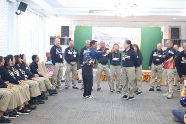 โครงการฝึกอบรมและทบทวนอาสาสมัครป้องกันภัยฝ่ายพลเรือน(อปพร)ประจำปี 2568 ภาพที่ 54