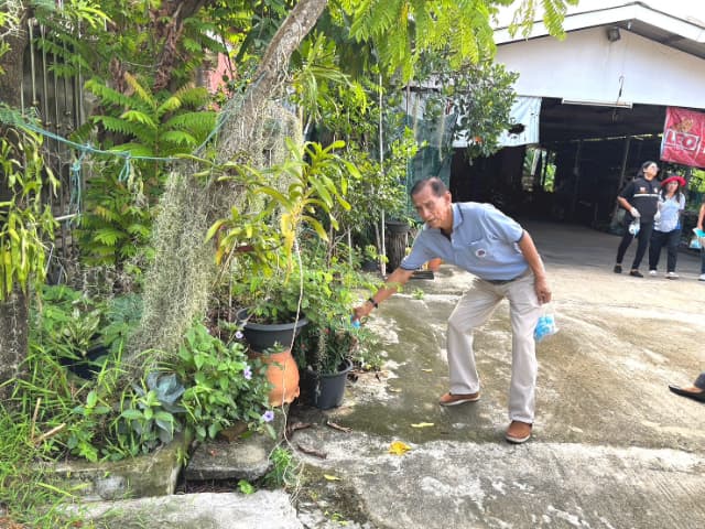 โครงการ"รณรงค์ป้องกันโรคไข้เลือดออก" ณ โรงพยาบาลส่งเสริมสุขภาพตำบลบางรักน้อย หมู่ 6 ภาพที่ 21