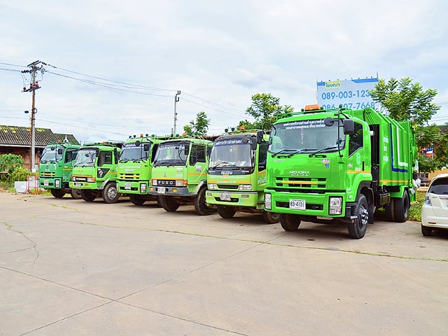 รถเก็บขนขยะมูลฝอย